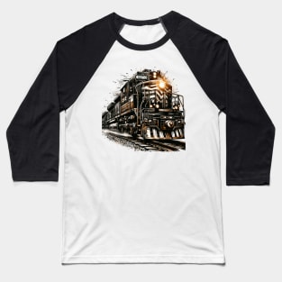 Diesel locomotive Baseball T-Shirt